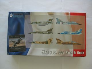 1|72 Model Plane Mirage F.  1 Duo Pack And Book Special Hobby D12 - 4581