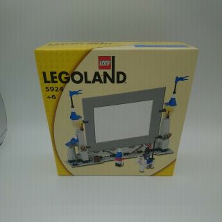 Legoland Lego 5924 Bilderrahmen Burg Ritter Ovp Castle Picture Frame
