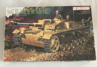 Dragon Model Kit 6033 1/35 Scale Wwii Stug Iii Ausf.  F Sd.  Kfs 142/1 German Tank
