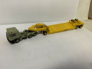 Conrad Models 1/50 Heavy Hauler Lowboy Trailer Man Truck Schmitz Cargobull