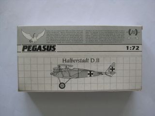 1|72 Model Plane Halberstadt D.  Ii Pegasus D12 - 1979