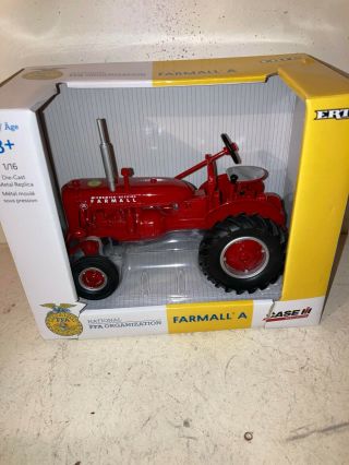 Farmall International A Tractor 1/16 Wf Ih Mib Ertl 2019 Ffa Organization