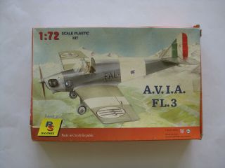 1|72 Model Plane A.  V.  I.  A.  Fl.  3 Rs Models D12 - 1728