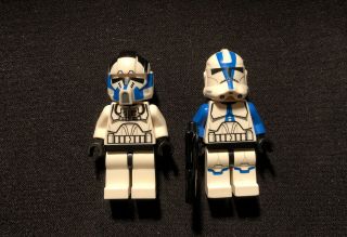 Lego Star Wars 501st Clone Trooper And Pilot From Set 75004