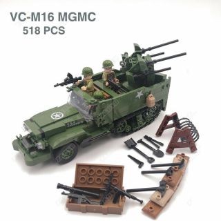 M16 Mgmc Half Track Military Vehicles Tank Panzer Truck Ww2 Soldier Weapons Army
