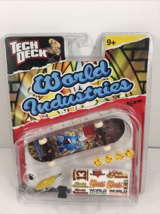 Tech Deck World Industries Fingerboard 96mm Wet Willy Flame Boy 13600