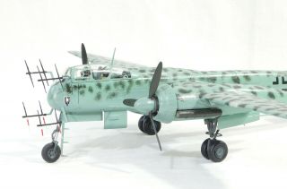 1/48 Tamiya - Heinkel He 219 A - 7 - Very Good Built/painted