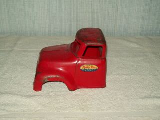 Tonka 1954 1955 Red Truck Cab Assembly 8