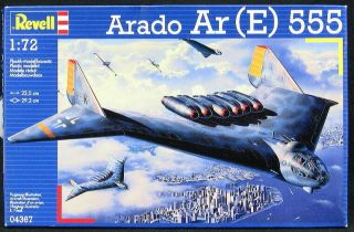 1/72 Revell Models Arado Ar.  E 555 America Bomber