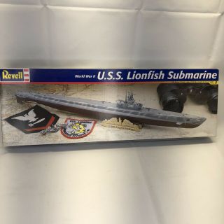 Revell U.  S.  S.  Lionfish Model Kit 1:180 Scale 1988