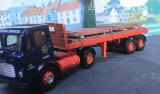 Code 3 1:50 Scale Model Tandem Axle Trailer With Steel Playe Load.  Trailer Only 2
