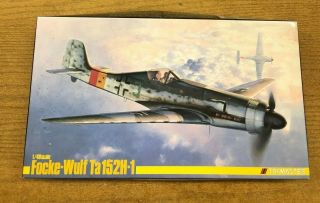 Trimaster 1/48 Focke - Wulf Ta152h - 1 W/ Airwaves Photoetch