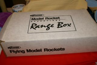 Vintage Estes Flying Model Rockets Range Box Kit (not Complete),  Porta Pad 11