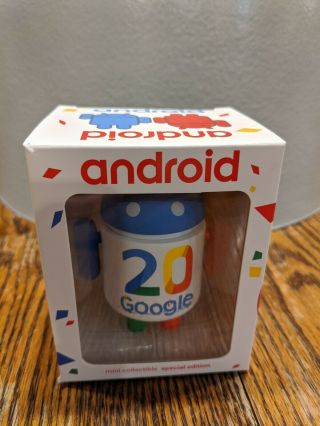 Android Mini Collectible Figurine 20 Years Of Google