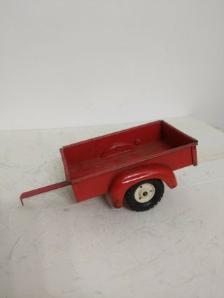 Vintage 1/16 Tru - Scale Red Utility Trailer