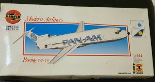 Airfix 1/144 Boeing 727 - 200 Model Kit - Lufthansa And Panam