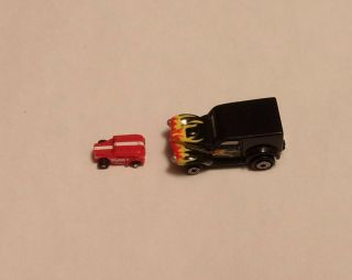 Micro Machines Insiders Wily’s Panel Truck With Micro Mini Hot Rod,  Galoob