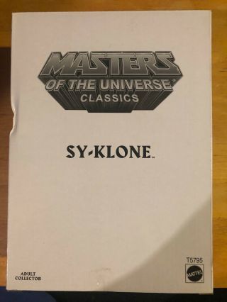 Motu Classics Sy - Klone New/sealed Action Figure Masters Of The Universe He - Man
