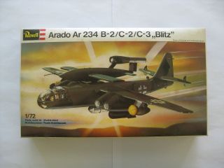 1|72 Model Plane Arado Ar 234 B - 2/c - 2/c - 3 " Blitz " Revell D12 - 5381