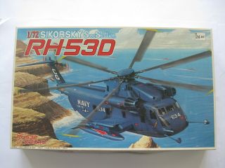 1|72 Model Helicopter Sikorsky Rh - 53d Sea Stallion Us Marine Fujimi D12 - 4579