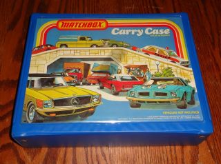 1978 Vintage Lesney Matchbox Carry Case - Holds 48 Models - Great Cond - No Cars