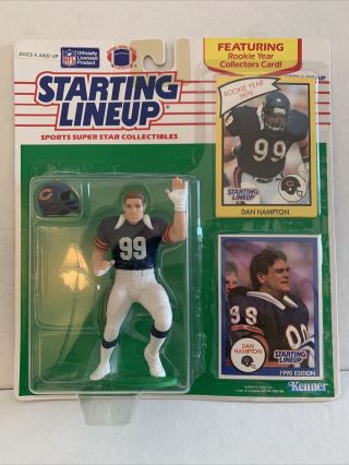 1990 Starting Lineup Chicago Bears Dan Hampton