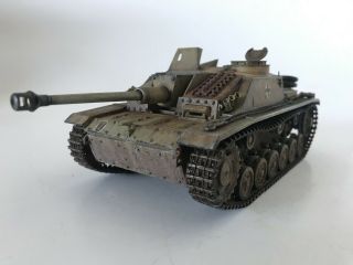 1/35 Tamiya Sturmgeschutz Iii Ausf G.  (complete Built And Weatherized)