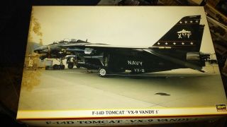 1/48 Hasegawa F - 14d Tomcat Vx - 9 Vandy Missing Bombs