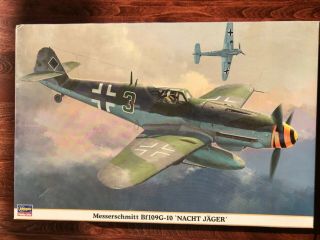 1/32 Hasegawa 08184 Bf109g - 10 Nacht Jager