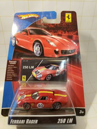 Hot Wheels Ferrari Racer 250 Lm Red 15/24