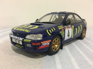 Ixo Subaru Impreza 555 C.  Mcrae 1995 Winner Network Q Rac Rally Read