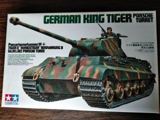 Tamiya - German King Tiger (porsche Turret) Pzkfw Vi Ausf B (35169 - 3000 Mm - 169)
