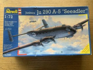 Revell Ag Junkers Ju - 290 A - 5 " Seeadler " 1/72 Kit