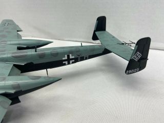WWII German Heinkel He 219 Aircraft Built & Painted Model 3