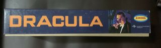 “Dracula” Model Kit - Aurora 1999 Re - issue By Polar Lights. 2