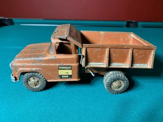 Vintage Tonka Toys Usa Hydraulic Dump Truck Toy 1960’s