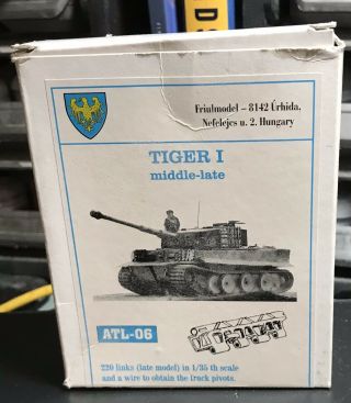 1/35 Friulmodel Atl - 06 Metal Track For German Tiger I Mid Late For Tamiya Dragon