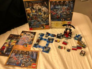 Lego Heroica Buildable Game Ilrion 3874 Complete W/box,  Manuals Vg Retired