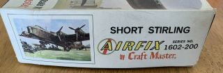 Airfix Short Stirling - 1/72 Scale - Vintage 1966 Kit 2