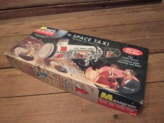 Vintage 1959 Monogram Willy Ley Space Model Space Taxi Kit No.  Ps45 - 129 - Parts