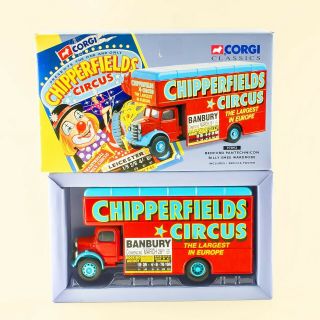 Corgi Classics Le Chipperfield’s Circus Bedford Wardrobe Truck 97092 Boxed
