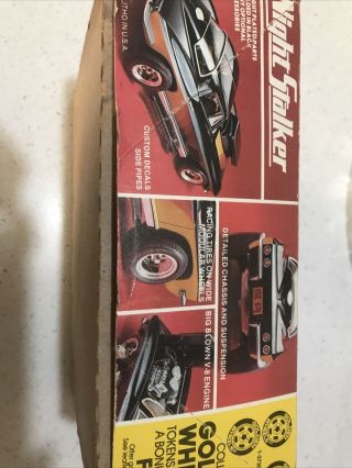 Vintage Model Car Kit MPC Night Stalker 6361 1/25 Scale Corvette Sting Ray 2