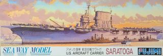 1/700 Fujimi 44117: Uss Saratoga Us Aircraft Carrier
