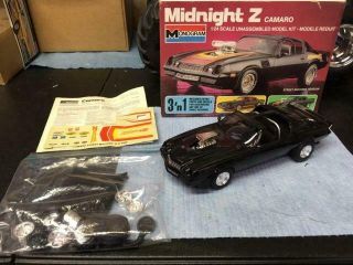 Monogram 1/24 Midnight Z Camaro 79 Z - 28 Model Built Kit