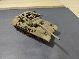 Built - Up 1/35 Scale Wwii Us Army Tank Destroyer Plastic Model