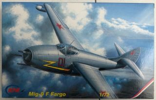 Mpm Mig - 9 F Fargo 1/72 Nib Model Kit ‘sullys Hobbies’