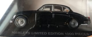 1:43 Hamleys By Minichamps Jaguar Mk Ii Saloon 1959 - 67 Black Diecast Car