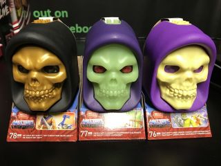 Mega Construx Masters Of The Universe Skeletor Skull Set Of 3 In Hand Trapjaw
