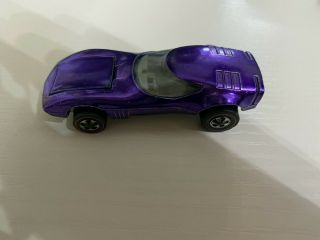 Hot Wheels Redline Purple Torero 1968 Mattel Us Light Interior Vintage Orig Car