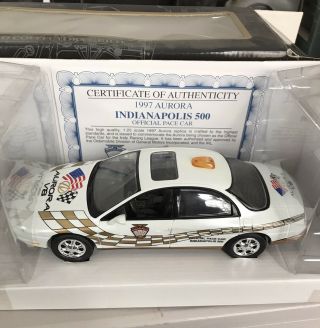 Dealer Promo Brookfield Collectors 1997 Oldsmobile Aurora Indy 500 Pace Car